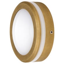 240V AC Antique Brass LED Step Light